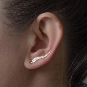 Natural Landscape Mountain Ear Climber Earring Geography Jewelry Trekking (Option: 03style)