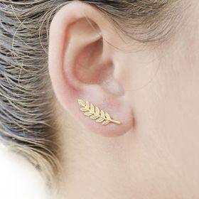 Natural Landscape Mountain Ear Climber Earring Geography Jewelry Trekking (Option: 04style)