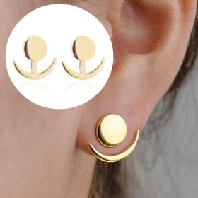 Natural Landscape Mountain Ear Climber Earring Geography Jewelry Trekking (Option: 05style)