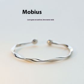 Mobius Strip Bracelet Niche Design (Option: Mobius Strip Bracelet)
