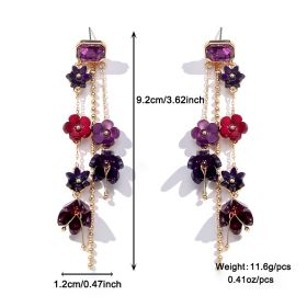 Acrylic Flower Spring Suit Collar (Option: WXE07171 color)