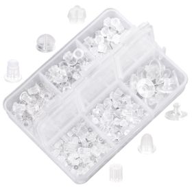 A Jewelry Must-have, There Are Six Innovatively Designed Earring Rubber Stoppers In The Quantity Of 650 That Add Practicality And Beauty To Your (Option: 650pcs)