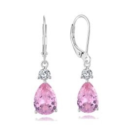 Light Luxury Water Drop Copper Zircon Earrings Female Temperament High Sense (Option: Style 5-Copper Inlaid Zircon)