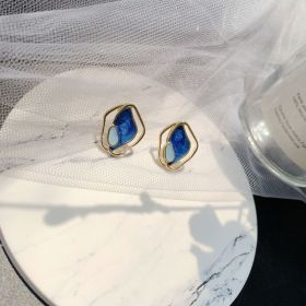 S925 Silver Stud Earrings Simple Women's Small (Option: Silver Stud Earrings)
