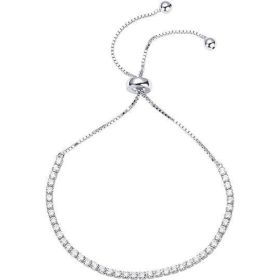 Rhinestone Claw Chain Gold Lady Bracelet (Option: Silver RhinestoNecklace-1PCS)