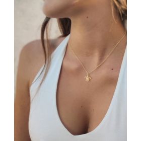 Female Creative Zircon Crown Diamond In The Debris Pendant Necklace (Option: 16Style)