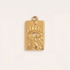 Titanium Steel, Versatile Personality, Niche Trends, Pendants (Option: Style2)