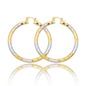 Simple Gold Women's Metal Alloy Earrings (Option: GOLD A)