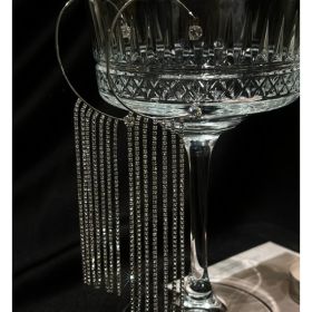 Fashionable And Simple Long Tassel Earrings (Option: Silver one pair)