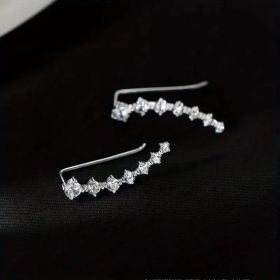 Earrings, With Ingenuity Revealed In The Flowing Luster, Light Up The Earlobes And Add The Finishing Touch To The Overall Look. (Option: Earrings)