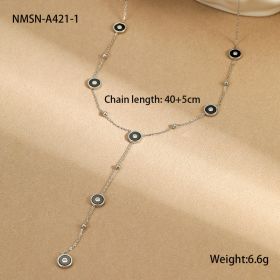 Light Luxury Fritillary Stainless Steel Bracelet 18K Gold Plating Exquisite Design Sense Ornament (Option: NMSN A4211-18K)
