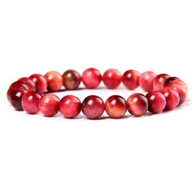 Natural Stone Color Scattered Beads 8mm Bead Bracelets (Option: FD6295 19CM)