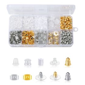 There Are 10 High-quality Earring Accessories For A Total Of 1200 Pieces. They Can Easily Help You Create Personalized Earrings That Will Make Yo (Option: Stud earrings)