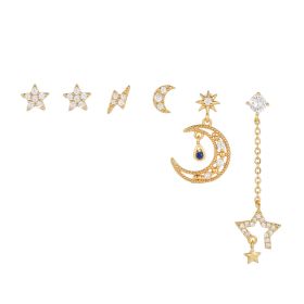European And American Style Fashion Earrings Set (Option: Set77)